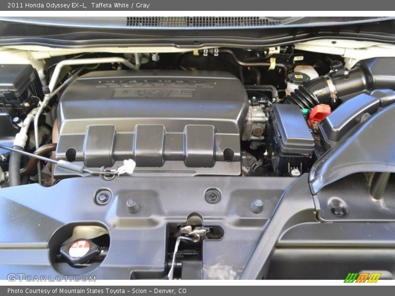 Taffeta White / Gray 2011 Honda Odyssey EX-L