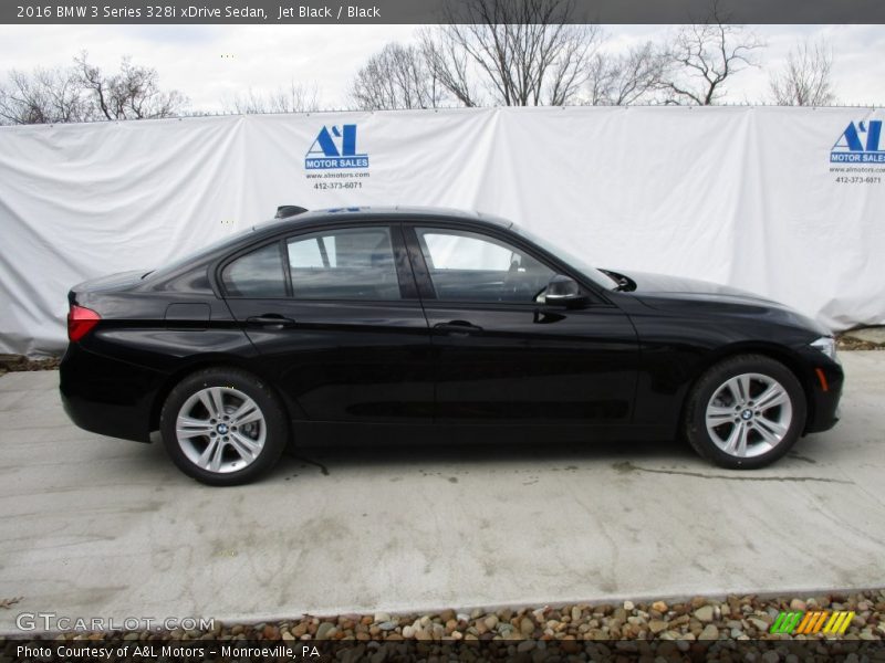 Jet Black / Black 2016 BMW 3 Series 328i xDrive Sedan
