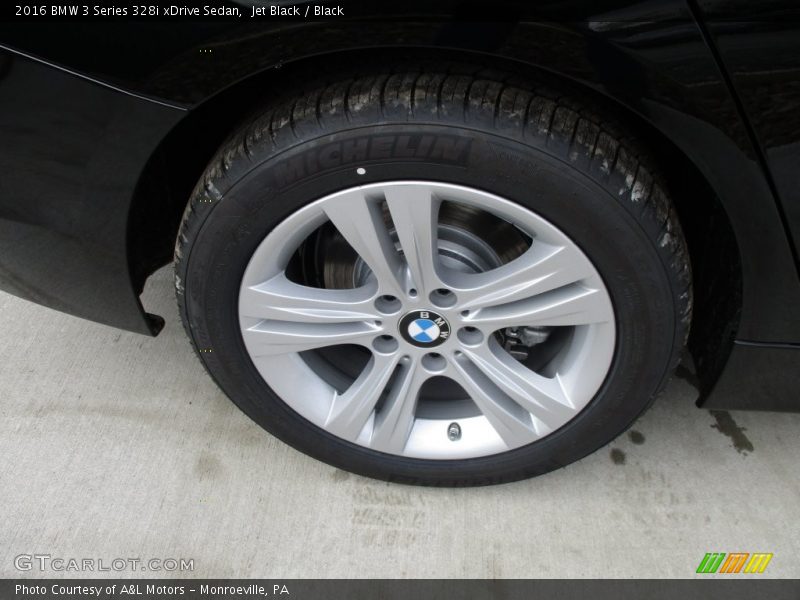 Jet Black / Black 2016 BMW 3 Series 328i xDrive Sedan