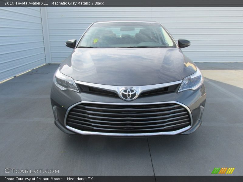 Magnetic Gray Metallic / Black 2016 Toyota Avalon XLE