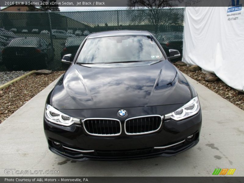 Jet Black / Black 2016 BMW 3 Series 328i xDrive Sedan