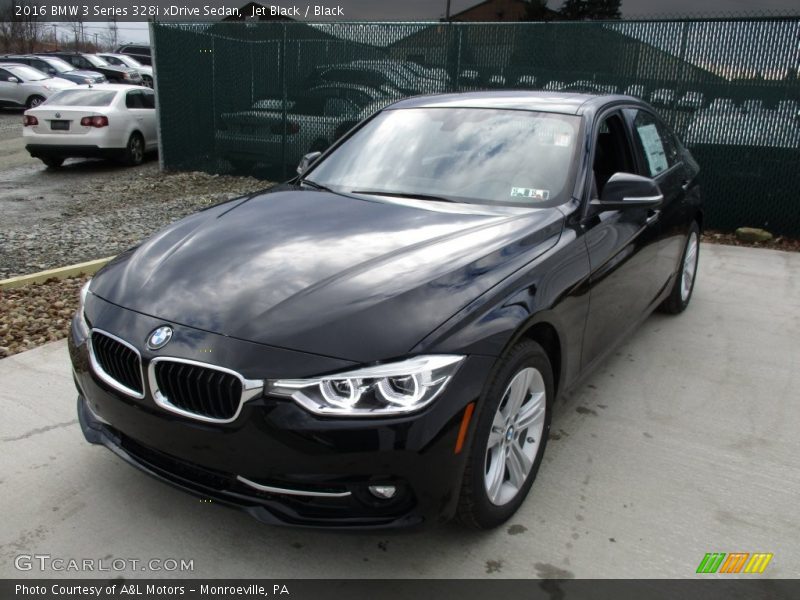 Jet Black / Black 2016 BMW 3 Series 328i xDrive Sedan