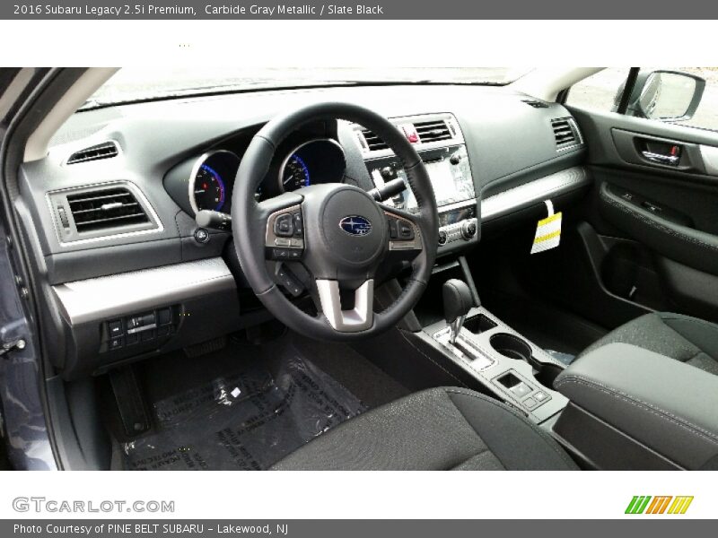 Carbide Gray Metallic / Slate Black 2016 Subaru Legacy 2.5i Premium