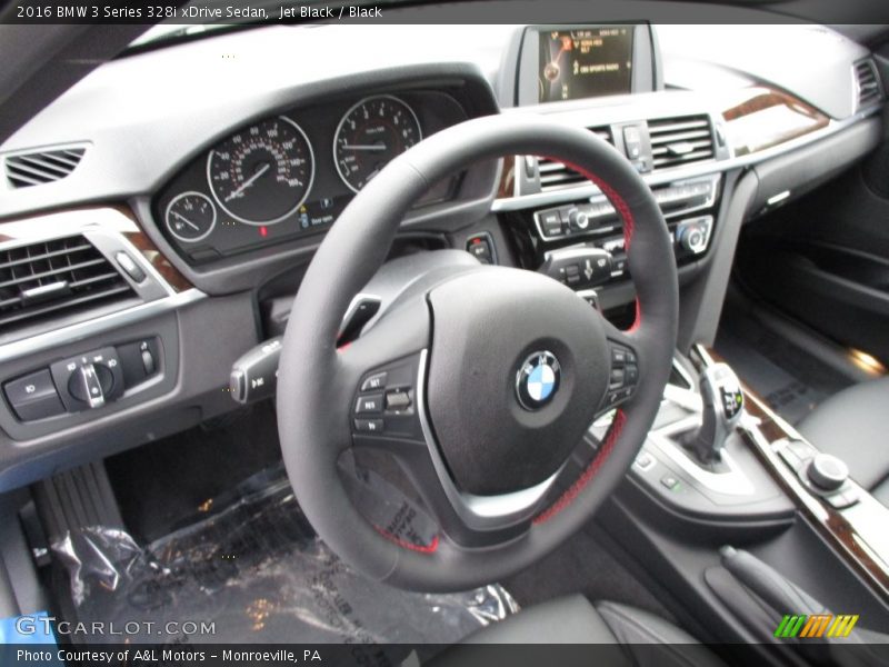 Jet Black / Black 2016 BMW 3 Series 328i xDrive Sedan