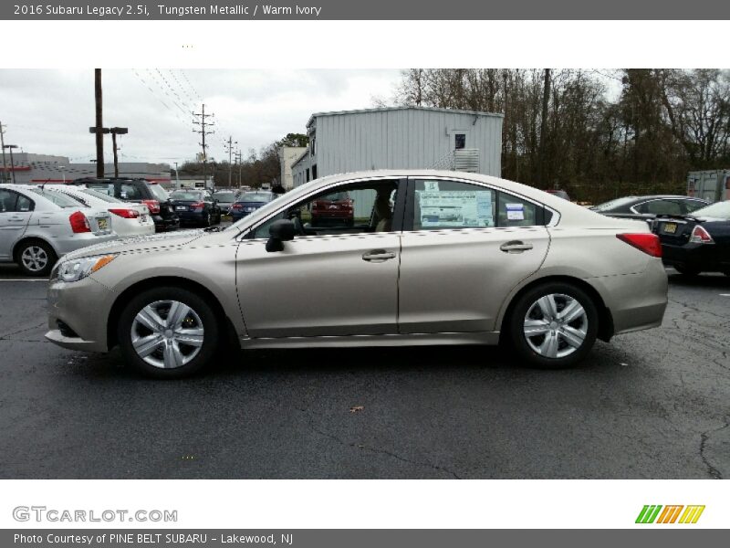 Tungsten Metallic / Warm Ivory 2016 Subaru Legacy 2.5i