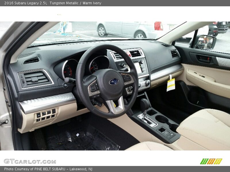Tungsten Metallic / Warm Ivory 2016 Subaru Legacy 2.5i