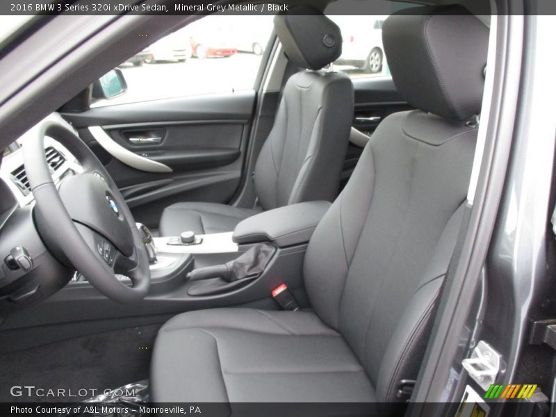 Mineral Grey Metallic / Black 2016 BMW 3 Series 320i xDrive Sedan