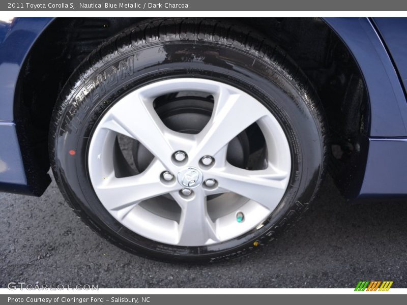Nautical Blue Metallic / Dark Charcoal 2011 Toyota Corolla S