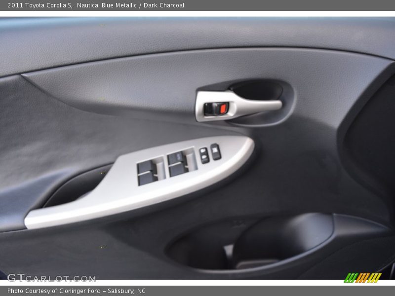 Nautical Blue Metallic / Dark Charcoal 2011 Toyota Corolla S