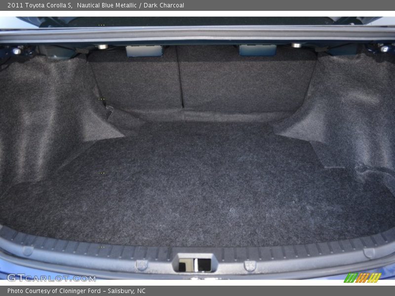 Nautical Blue Metallic / Dark Charcoal 2011 Toyota Corolla S