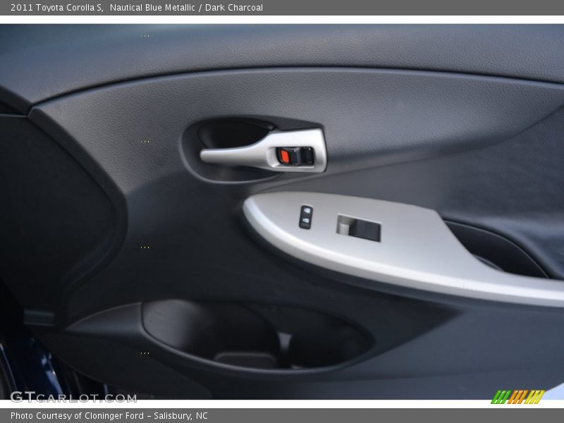 Nautical Blue Metallic / Dark Charcoal 2011 Toyota Corolla S