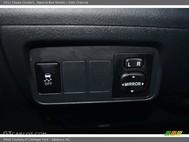 Nautical Blue Metallic / Dark Charcoal 2011 Toyota Corolla S
