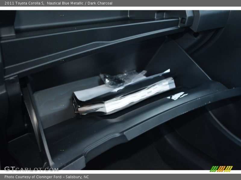 Nautical Blue Metallic / Dark Charcoal 2011 Toyota Corolla S