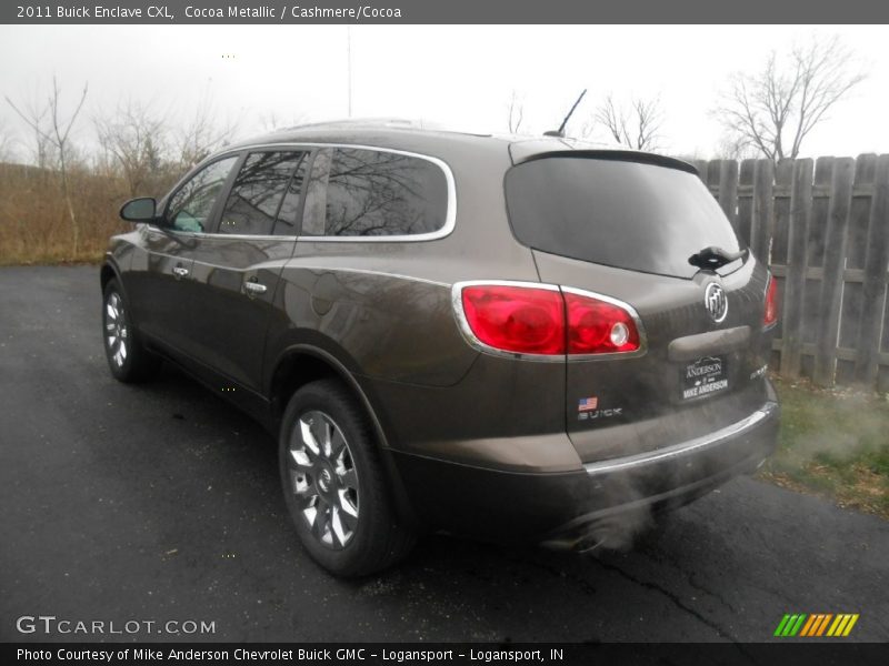 Cocoa Metallic / Cashmere/Cocoa 2011 Buick Enclave CXL