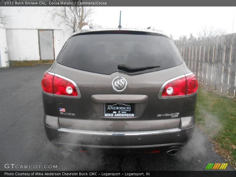 Cocoa Metallic / Cashmere/Cocoa 2011 Buick Enclave CXL