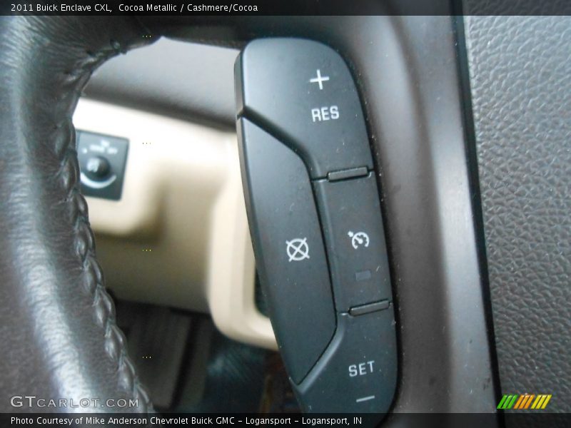 Cocoa Metallic / Cashmere/Cocoa 2011 Buick Enclave CXL