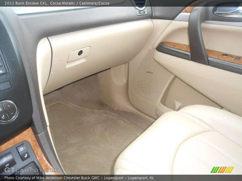 Cocoa Metallic / Cashmere/Cocoa 2011 Buick Enclave CXL