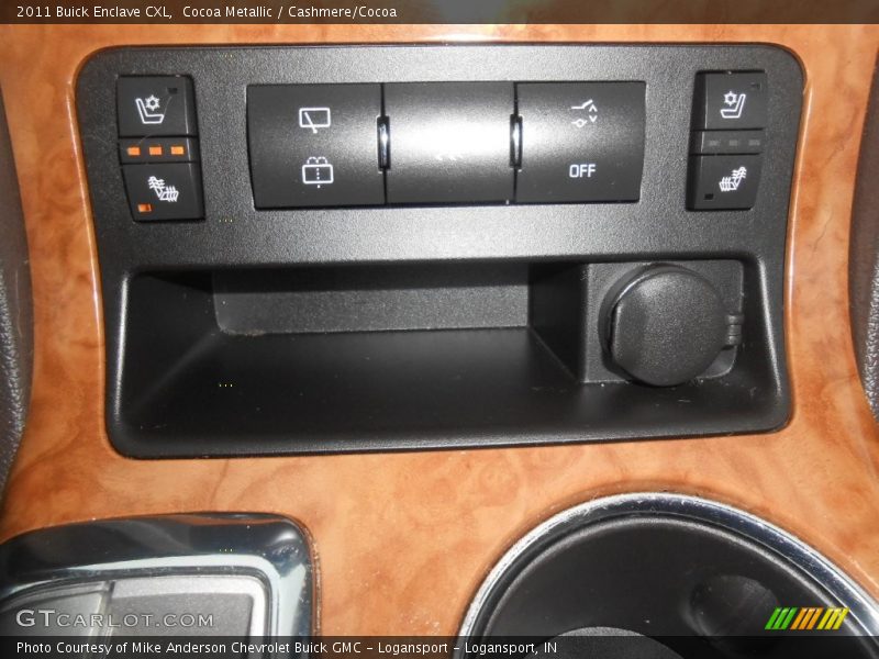 Cocoa Metallic / Cashmere/Cocoa 2011 Buick Enclave CXL