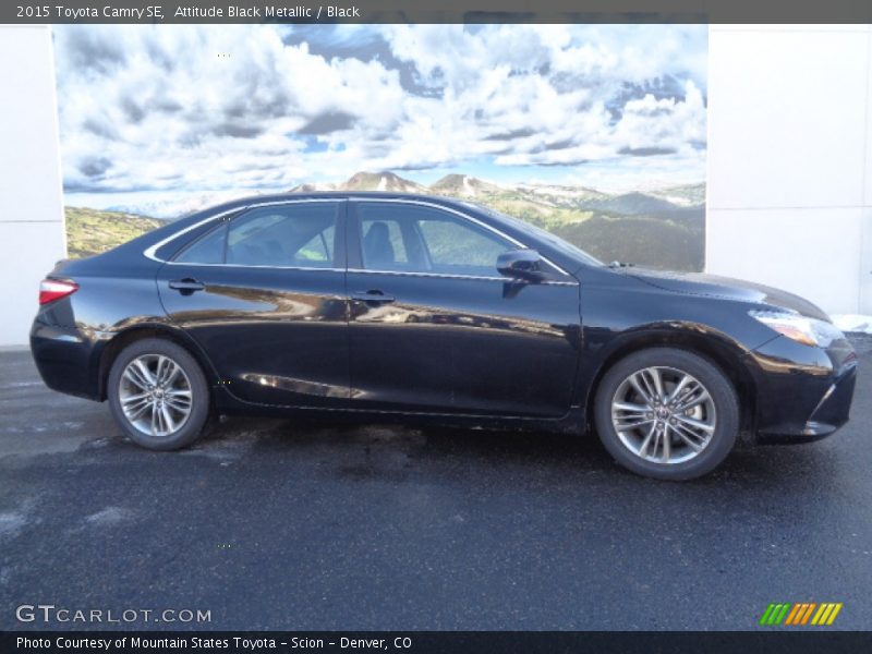 Attitude Black Metallic / Black 2015 Toyota Camry SE