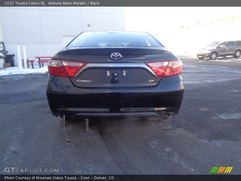 Attitude Black Metallic / Black 2015 Toyota Camry SE