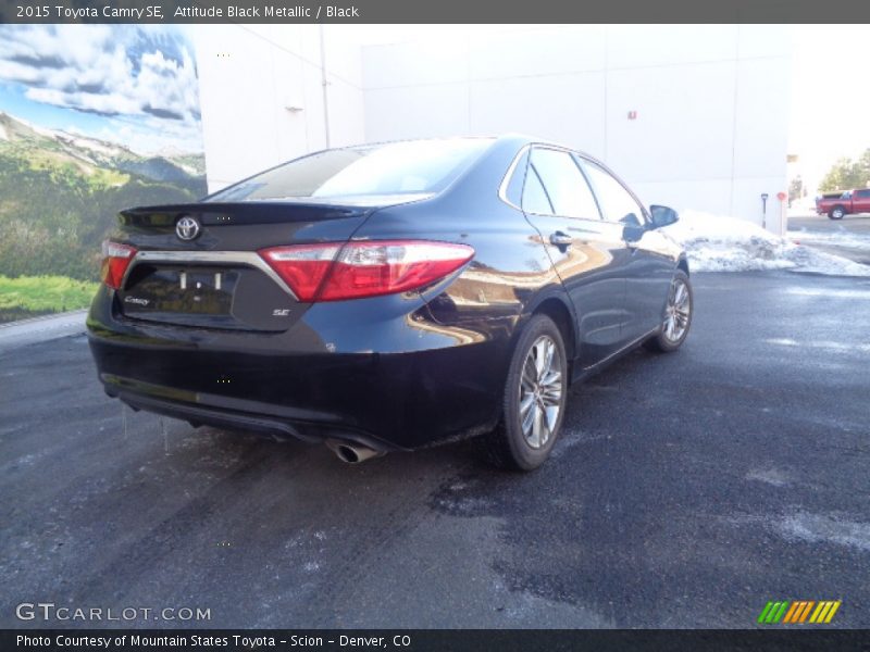 Attitude Black Metallic / Black 2015 Toyota Camry SE