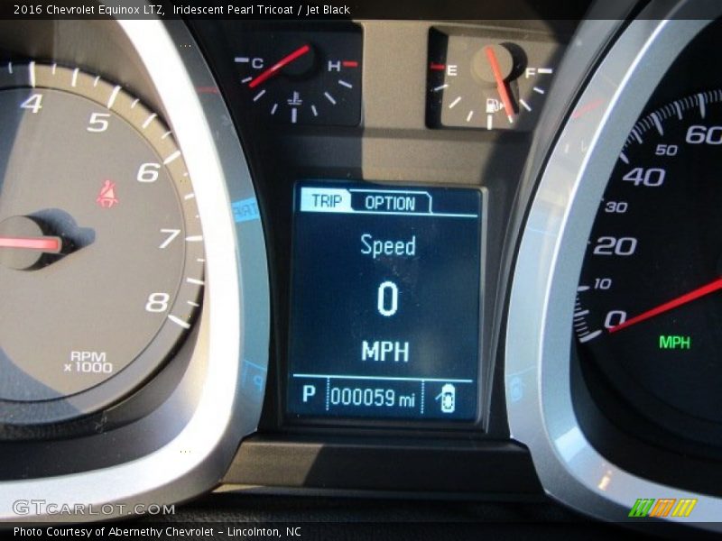 Iridescent Pearl Tricoat / Jet Black 2016 Chevrolet Equinox LTZ