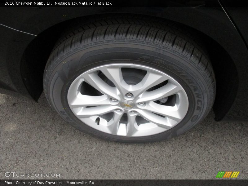 Mosaic Black Metallic / Jet Black 2016 Chevrolet Malibu LT