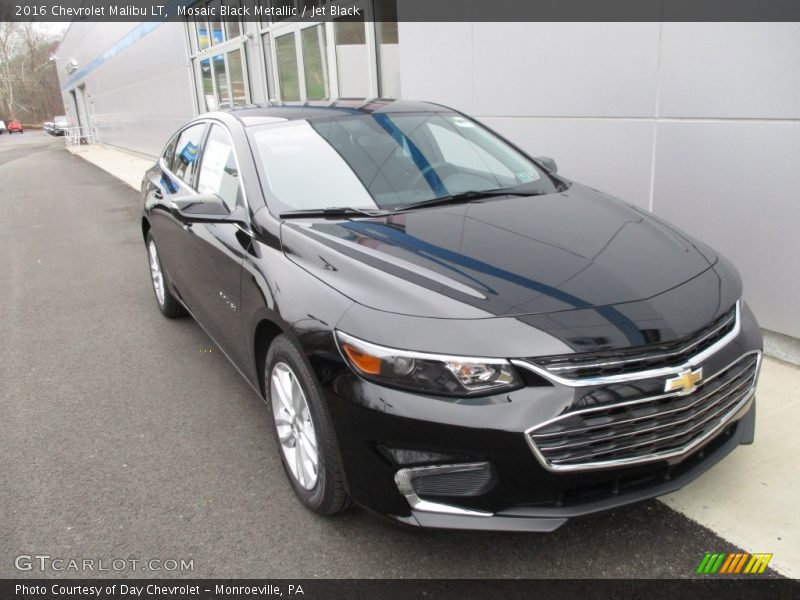 Mosaic Black Metallic / Jet Black 2016 Chevrolet Malibu LT