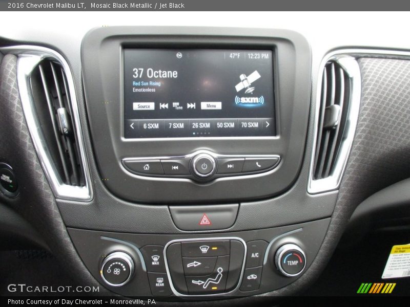 Mosaic Black Metallic / Jet Black 2016 Chevrolet Malibu LT