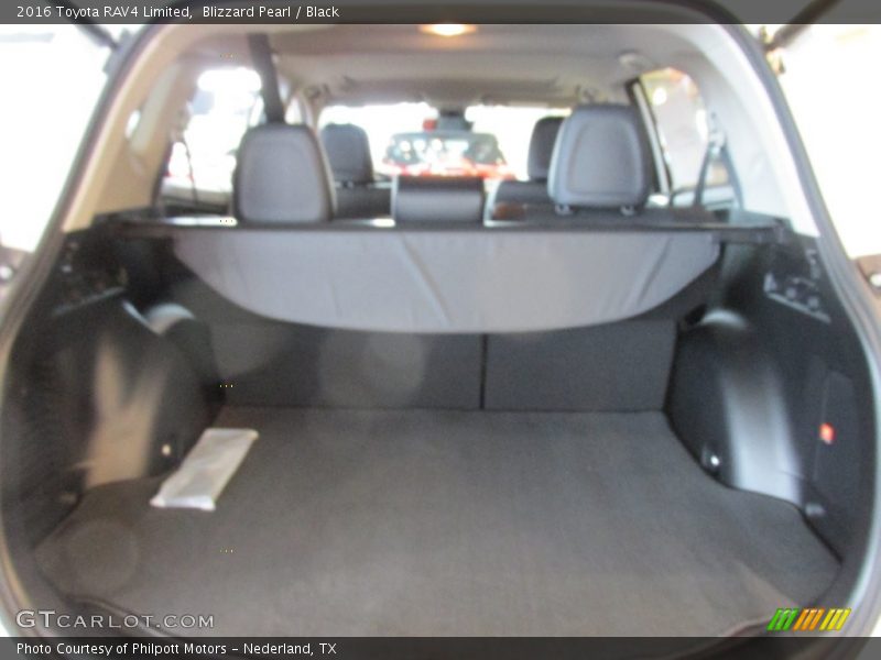 Blizzard Pearl / Black 2016 Toyota RAV4 Limited