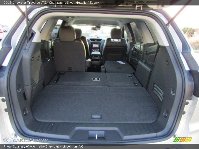 Champagne Silver Metallic / Ebony 2015 Chevrolet Traverse LTZ