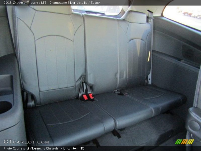 Champagne Silver Metallic / Ebony 2015 Chevrolet Traverse LTZ