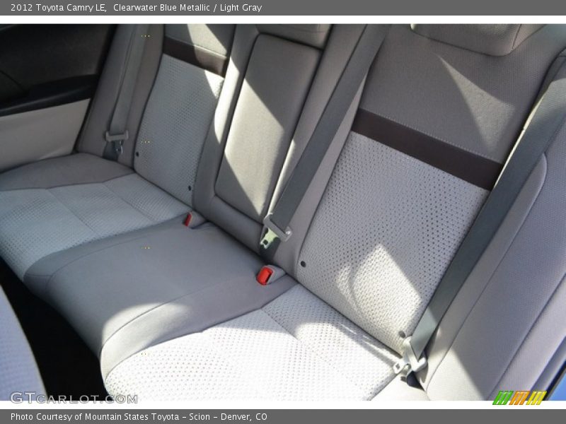Clearwater Blue Metallic / Light Gray 2012 Toyota Camry LE