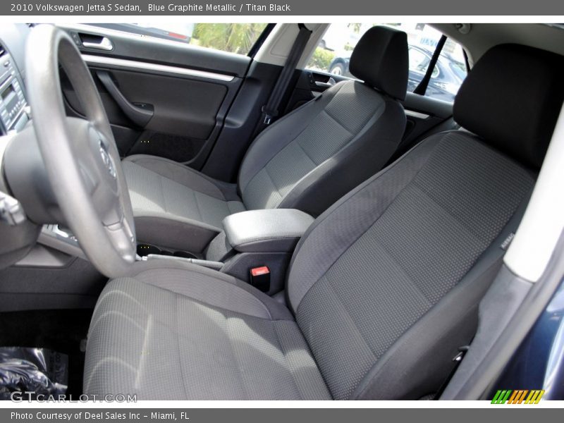 Blue Graphite Metallic / Titan Black 2010 Volkswagen Jetta S Sedan