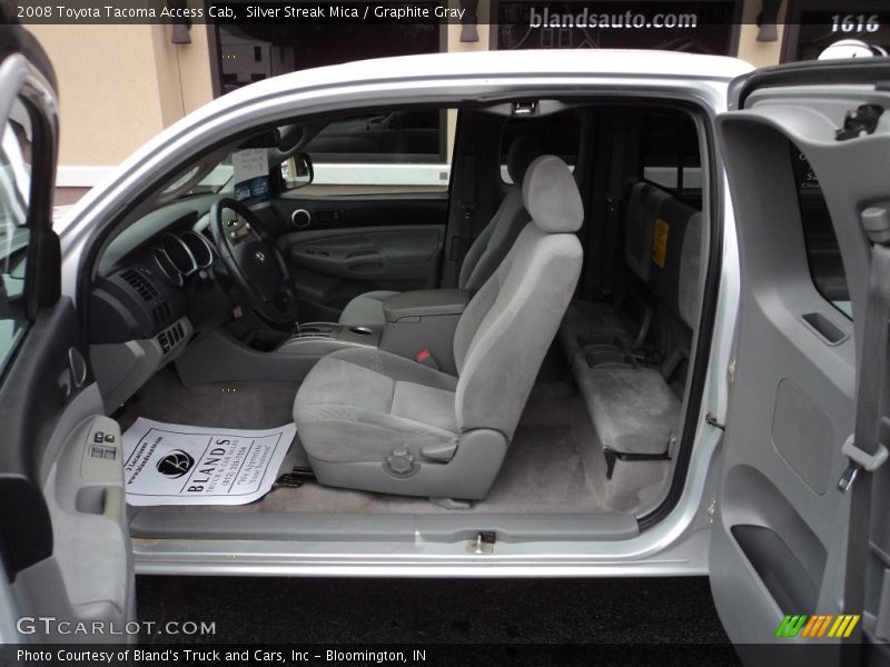 Silver Streak Mica / Graphite Gray 2008 Toyota Tacoma Access Cab