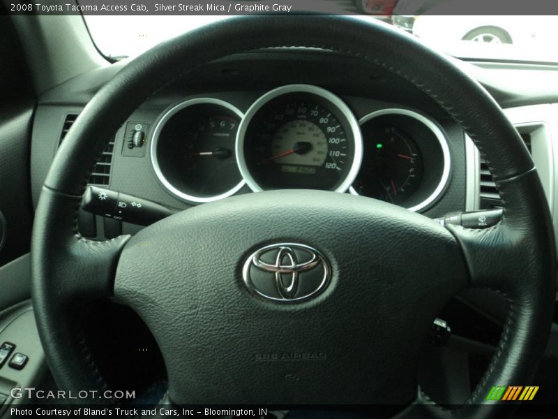 Silver Streak Mica / Graphite Gray 2008 Toyota Tacoma Access Cab