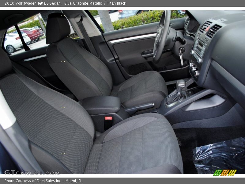Blue Graphite Metallic / Titan Black 2010 Volkswagen Jetta S Sedan