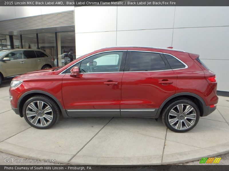 2015 MKC Black Label AWD Black Label Chroma Flame Metallic