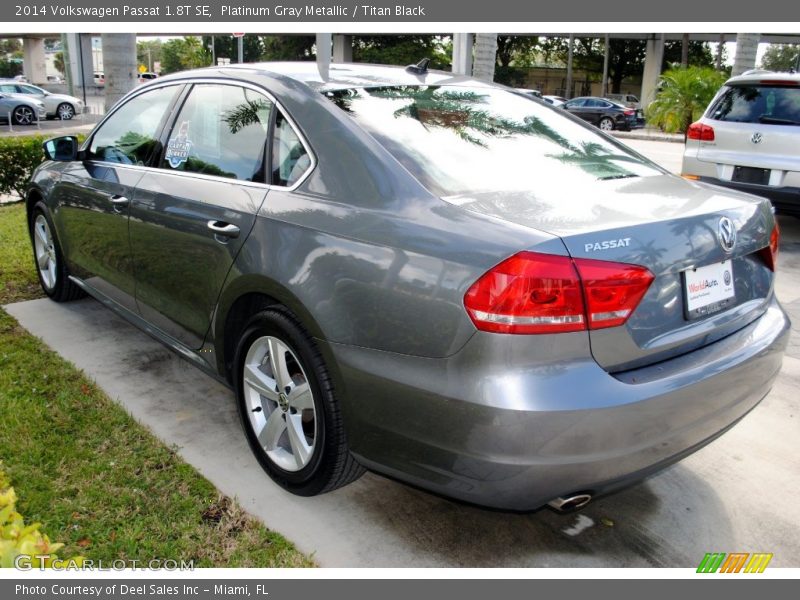 Platinum Gray Metallic / Titan Black 2014 Volkswagen Passat 1.8T SE