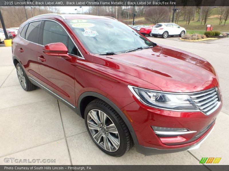 Front 3/4 View of 2015 MKC Black Label AWD