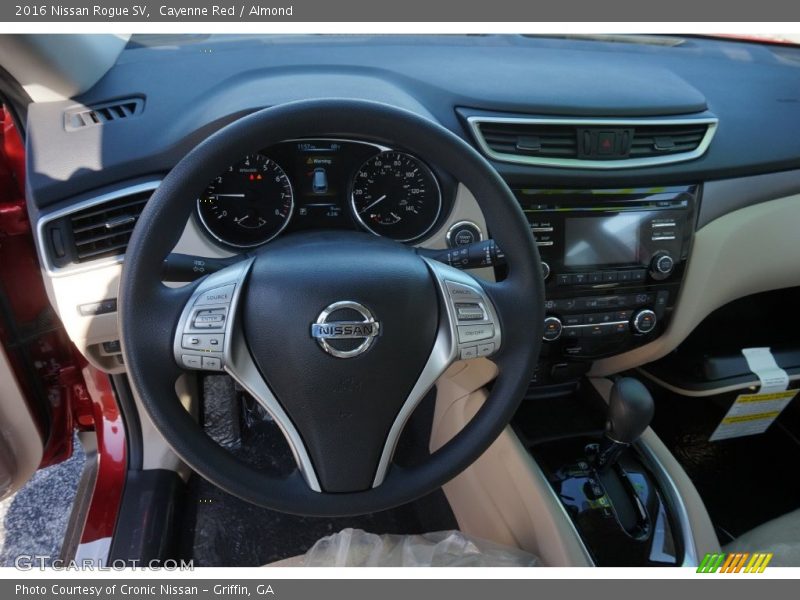 Cayenne Red / Almond 2016 Nissan Rogue SV