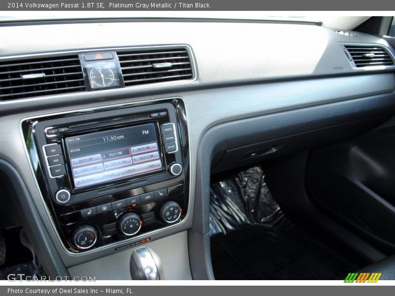 Platinum Gray Metallic / Titan Black 2014 Volkswagen Passat 1.8T SE
