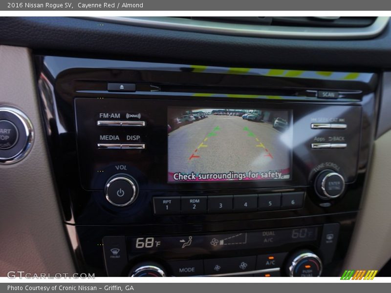 Cayenne Red / Almond 2016 Nissan Rogue SV
