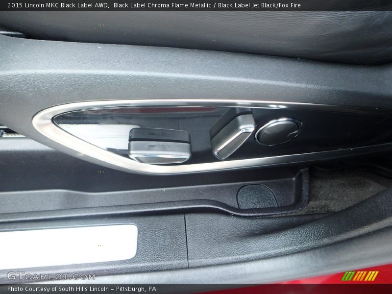 Black Label Chroma Flame Metallic / Black Label Jet Black/Fox Fire 2015 Lincoln MKC Black Label AWD