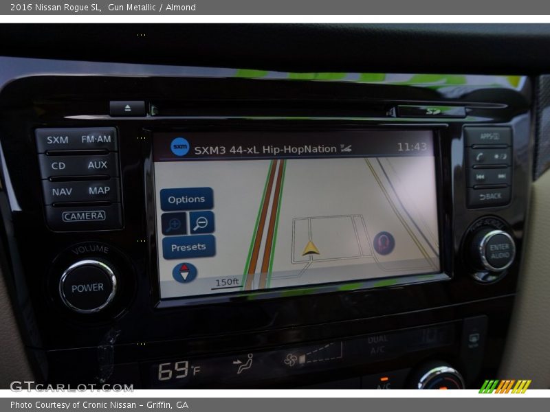 Gun Metallic / Almond 2016 Nissan Rogue SL