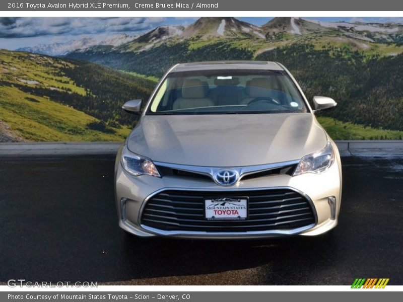 Creme Brulee Mica / Almond 2016 Toyota Avalon Hybrid XLE Premium