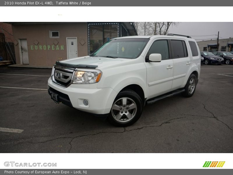 Taffeta White / Beige 2010 Honda Pilot EX-L 4WD