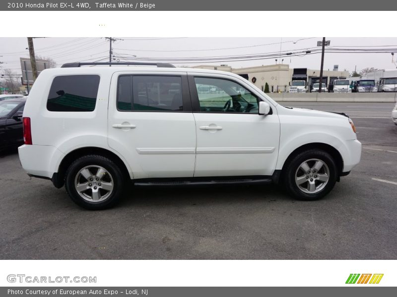 Taffeta White / Beige 2010 Honda Pilot EX-L 4WD