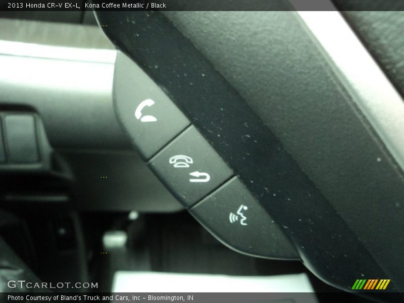 Kona Coffee Metallic / Black 2013 Honda CR-V EX-L