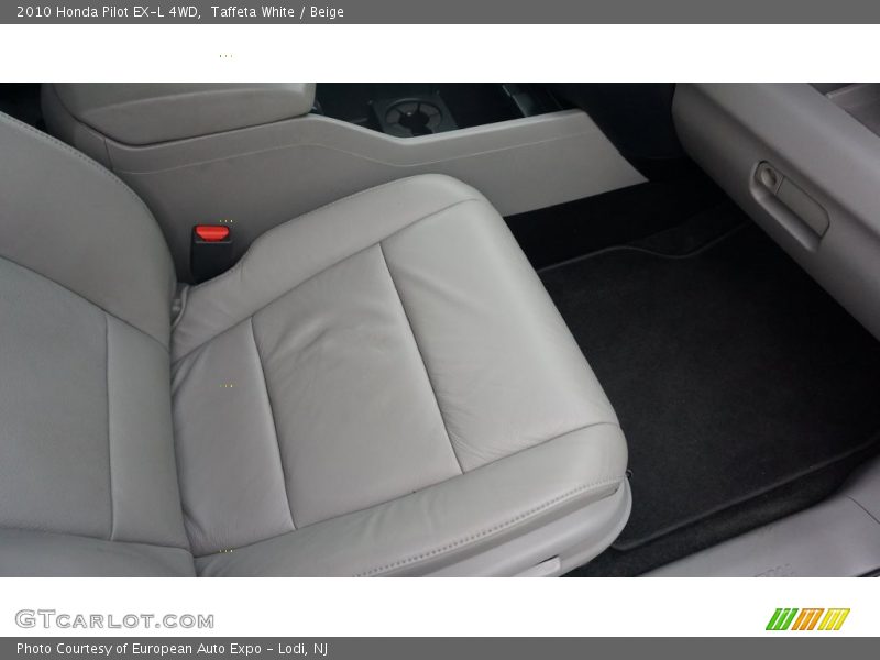Taffeta White / Beige 2010 Honda Pilot EX-L 4WD